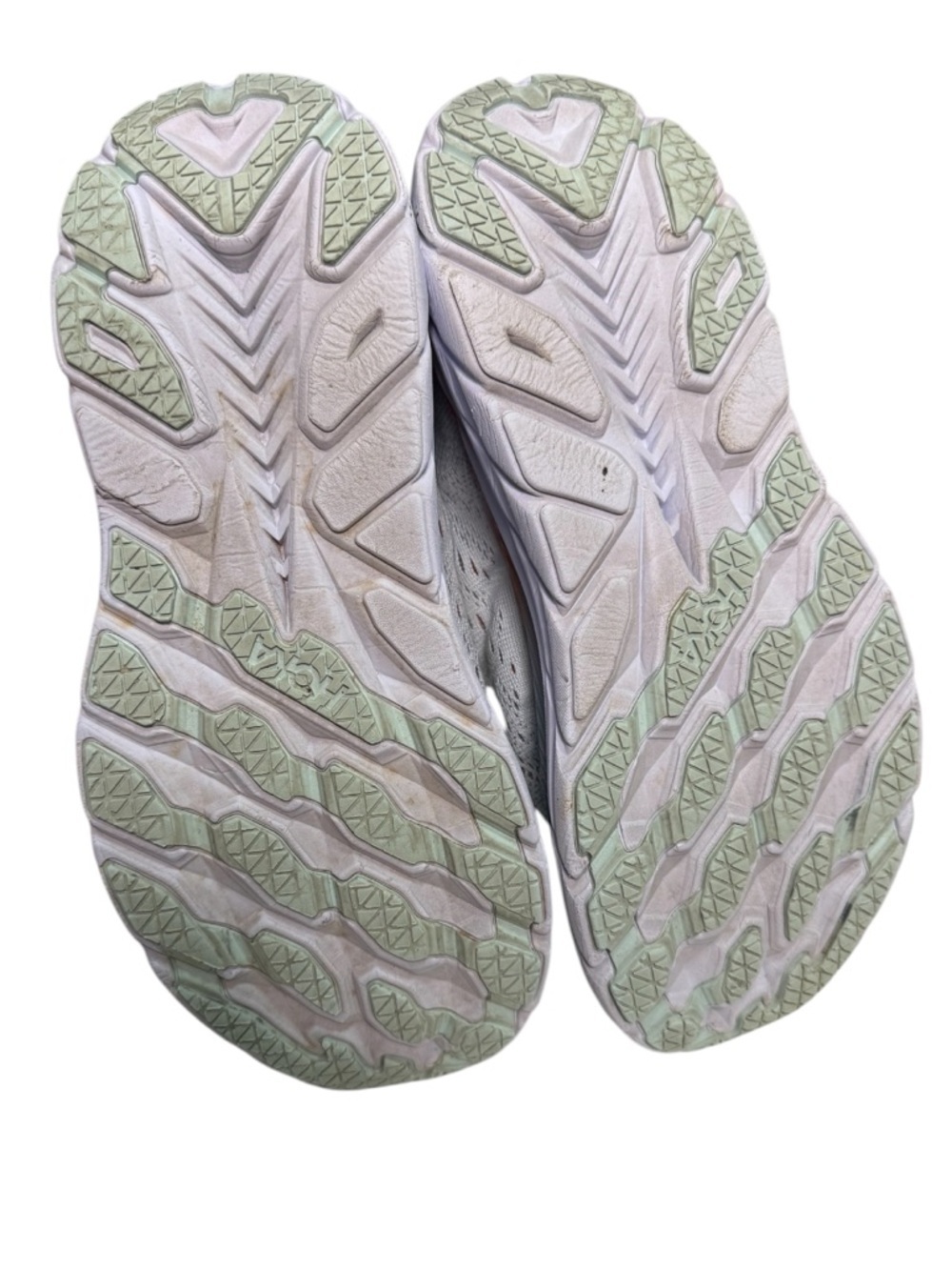 Hoka Clifton size 7 Light Blue and Orange Performance Running Shoes - Picture 6 of 6
